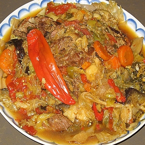 тарілка з дамлямой