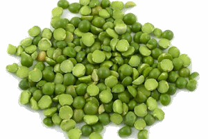 Сушений зелений горошок