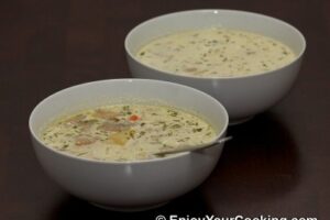 Грибний суп із заморожених грибів