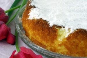 Сирно-манний пиріг в мультиварці