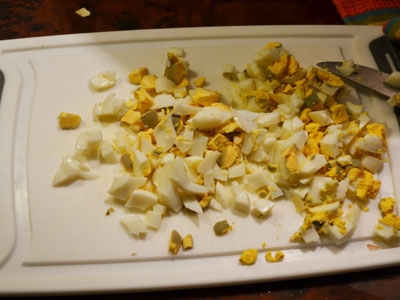 кубики яєць