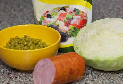 інгредієнти для салату