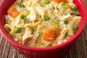 Молочний суп з вермішеллю