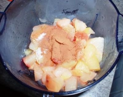 Яблучка в міксері