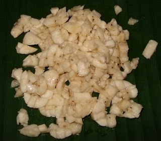 подрібнюємо банан