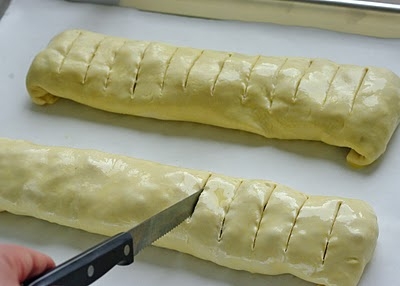 робимо на штрудель надрізи ножем