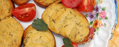 Грінки з сиром готові!