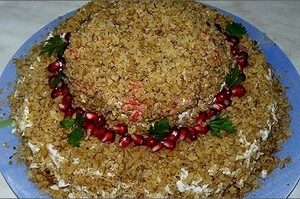 Салат "Солом&;яний капелюшок"