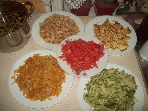 інгредієнти для супу