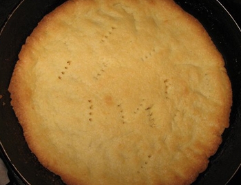 Готовий пісочний корж