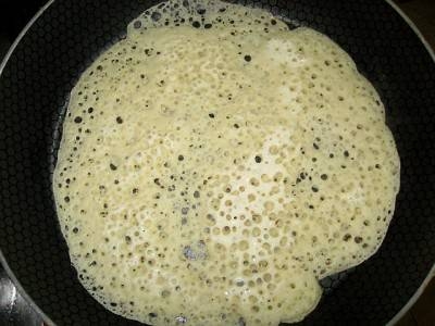 смаження млинців