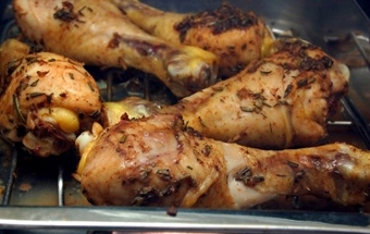 коптимо курячі окорочки