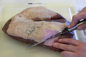 м'ясо на дошці