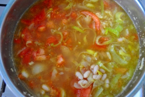 суп для схуднення в каструлі