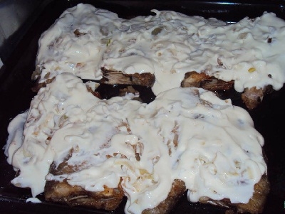 лящ з соусом