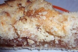 "Ледачий" пиріг з яблуками