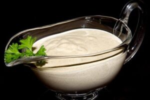 Вершково-грибний соус для курки