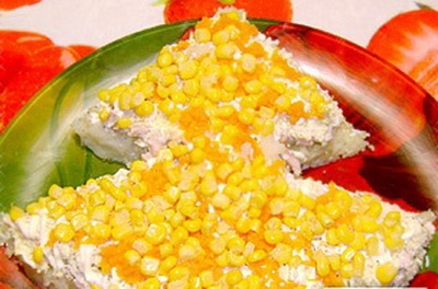 Прикрашаємо кукурудзою