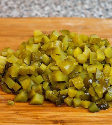 Подрібнені огірочки