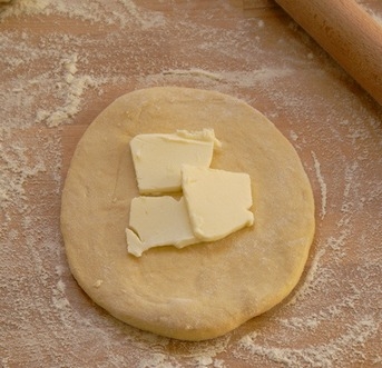 розкладаємо масло