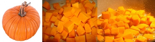 Гарбуз в процесі приготування