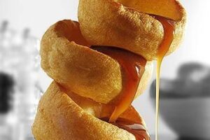 Йоркширський пудинг зі згущеним молоком