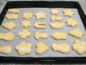 викладаємо печиво на деко