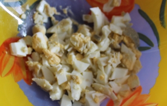 подрібнюємо яйце