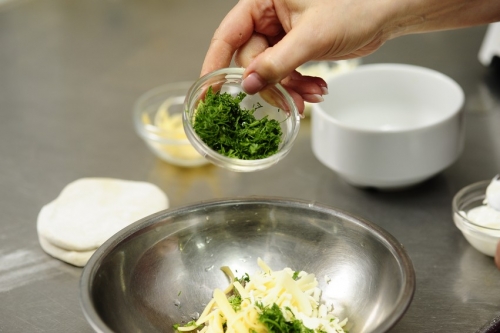 додаємо зелень