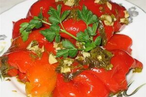 Швидкий консервований перець