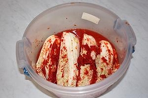 Капуста після першого етапу маринування