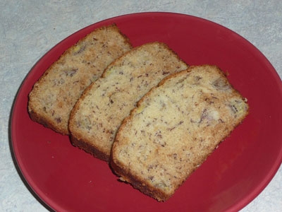 кекс на тарілці