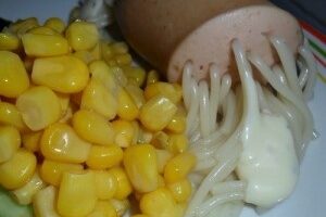 Фаршировані сардельки для дітей