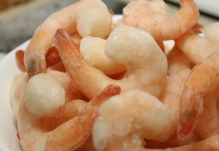 розморожуємо креветки