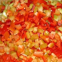 перець кубиками