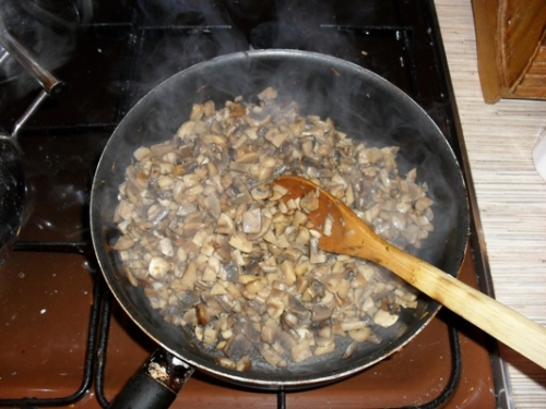 Обсмажені шампіньйони