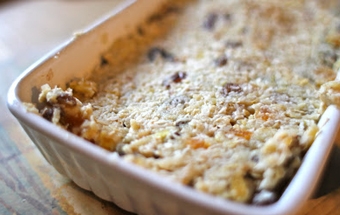 викладаємо запіканку у форму для запікання