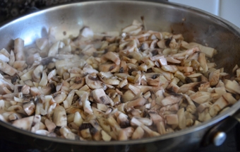 готуємо на вогнищі печериці