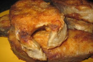 Сазан смажений