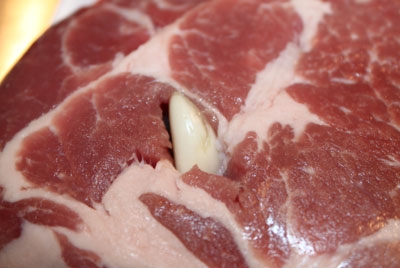 буженина з часником