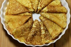 Пісна начинка для млинців