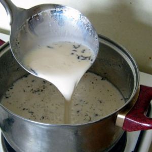 чай з молоком