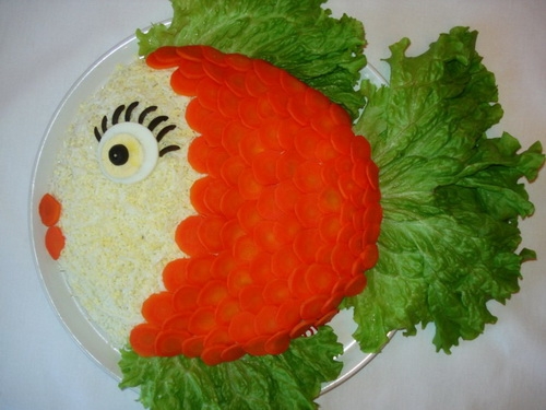 Готовий салат «Золота рибка»