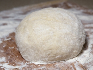 формуємо руками тісто