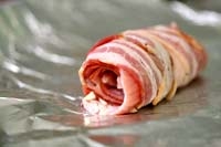 рулет з сала і витчины з сиром
