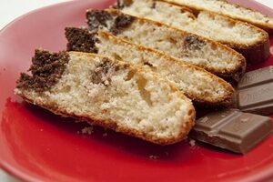 Мармуровий кекс на згущеному молоці