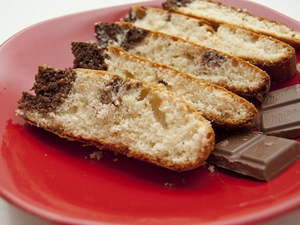 мармуровий кекс на згущеному молоці