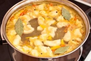 Суп з галушками