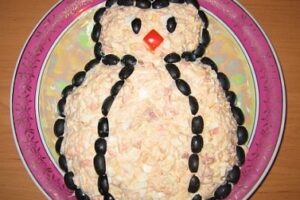 Салат "Пінгвін"