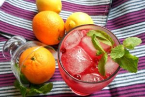 Брусничний чай